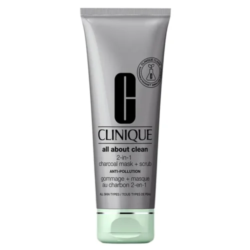 Clinique All About Clean 2-in-1 Charcoal Mask + Scrub