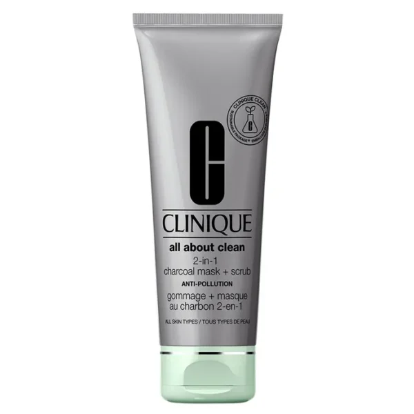 Clinique All About Clean 2-in-1 Charcoal Mask + Scrub