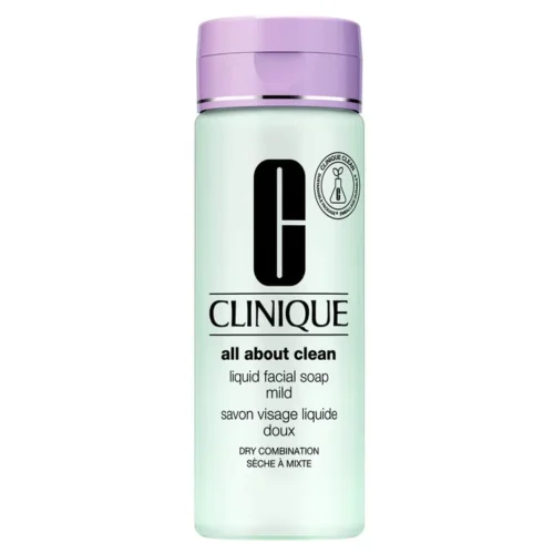 Clinique All About Clean Liquid Facial Soap Dry Combination Skin