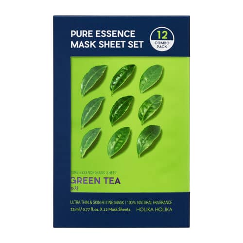 Holika Holika Pure Essence Mask Sheet Set - 12 Combo Pack